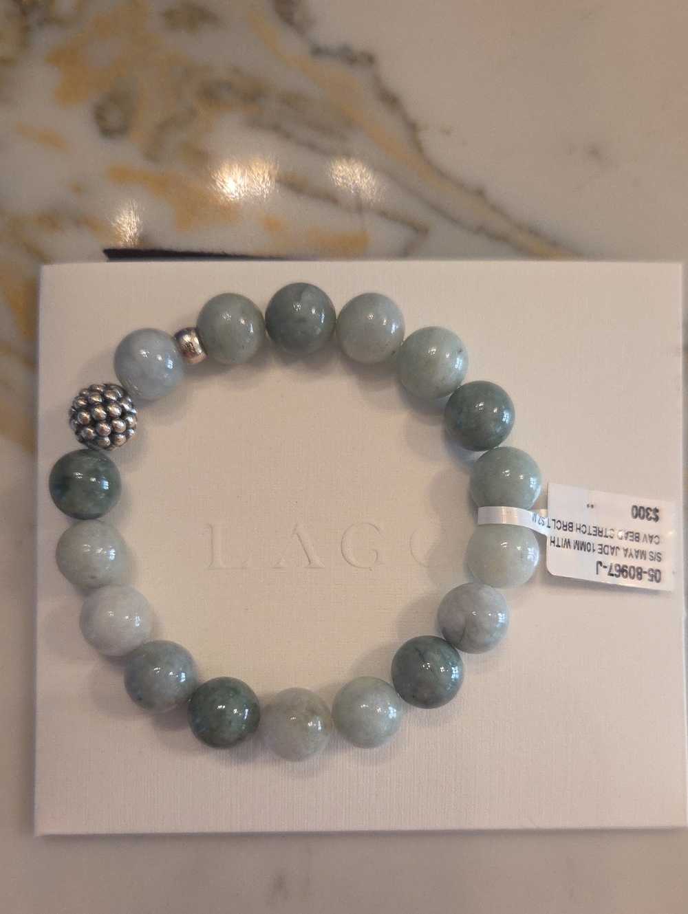 LAGOS ,jade beads bracelet